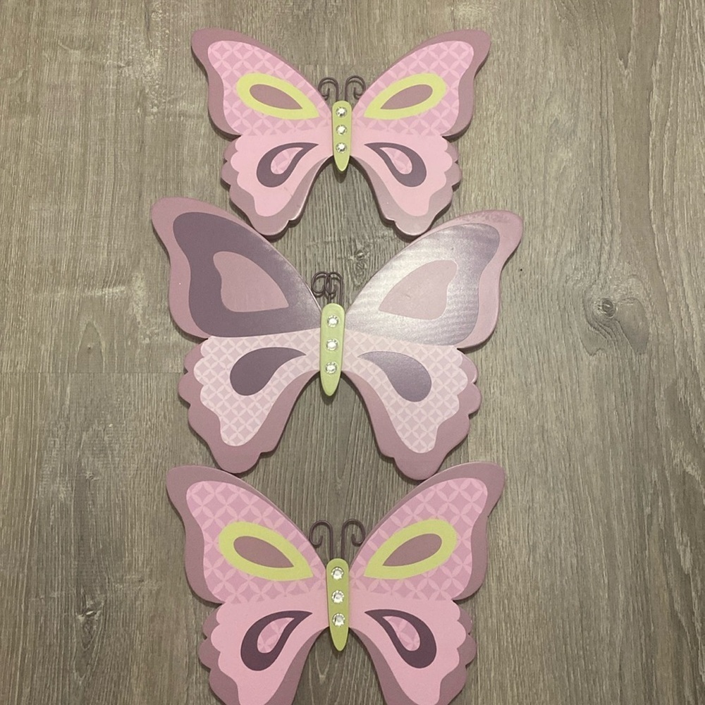 Butterfly wall plaques